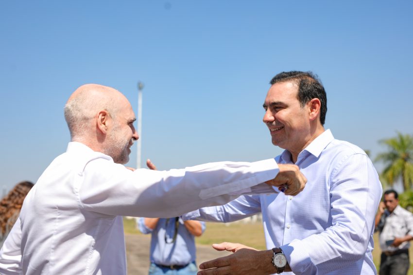 Horacio Rodríguez Larreta llegó a Goya Diario El Libertador de Corrientes